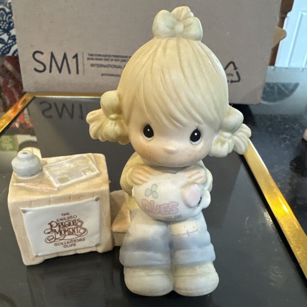Precious Moments E-0404 “Join In On The Blessings” Collectors Club 1983 No Box